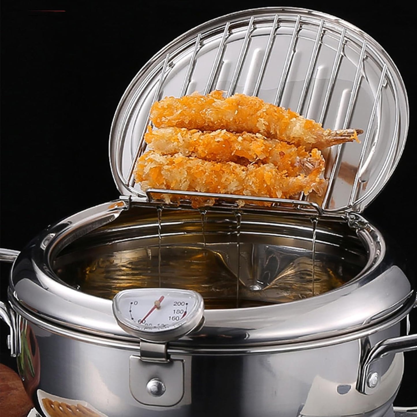 Stainless Steel Deep Fryer Pot