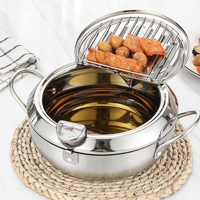 Stainless Steel Deep Fryer Pot